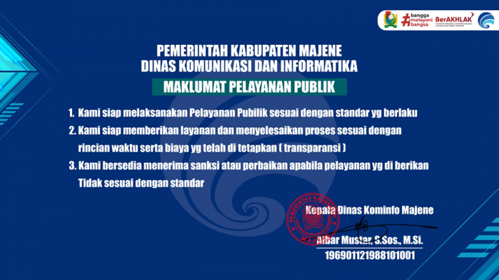 Maklumat Pelayanan Publik