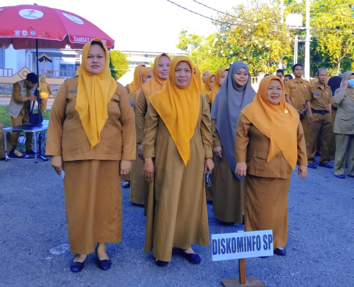 Wabup Majene Pimpin Apel Gabungan, Tekankan Optimalisasi Pajak dan Pengelolaan Sampah