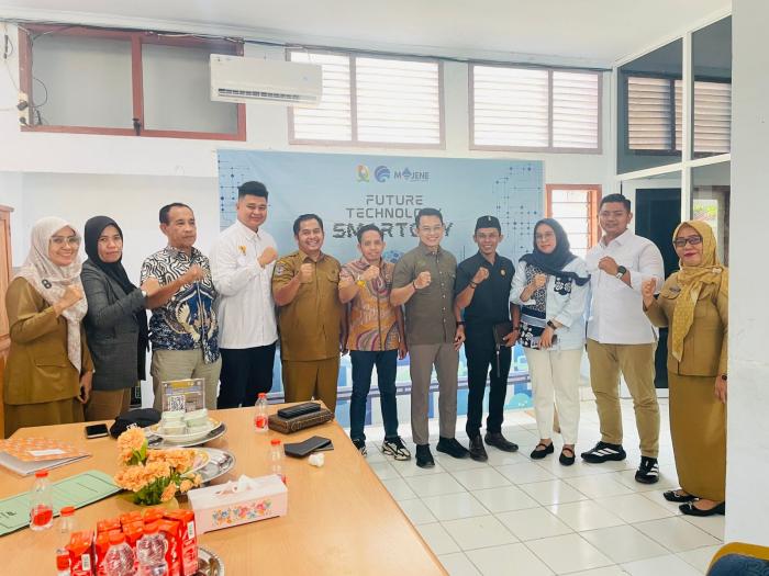 Kunjungan Anggota DPRD Kabupaten Pangkep ke Dinas Kominfo SP Majene